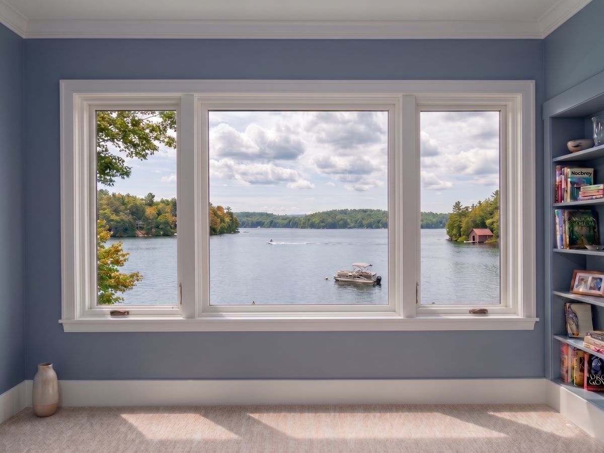 Picture window installation